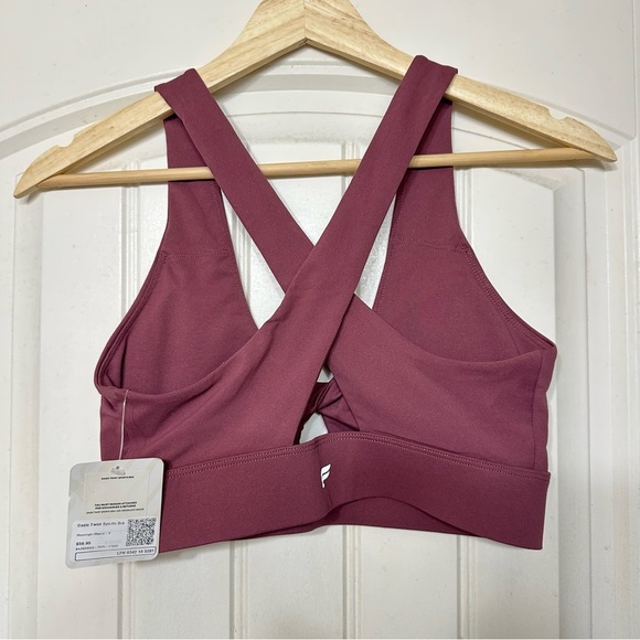 Women’s Fabletics Oasis Twist Sports Bra Size Small/6 Moonlight Mauve - Picture 11 of 14